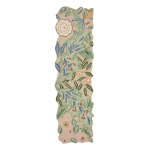 Roheline k&auml;sitsi kootud villane koridorivaip 60x230 cm Bryony Shaped Floral - Flair Rugs