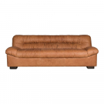 Konjakipruun nahkdiivan 214 cm Douglas - Dutchbone