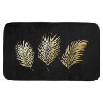 Must-kuldne vannitoamatt 45x75 cm Orbella - douceur d'int&eacute;rieur