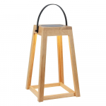 Pruun p&auml;ikesepaneeli/USB-ga LED-latern (k&otilde;rgus 54 cm) Nordic - Marksl&ouml;jd