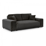 Tumehall velvetist diivan 213 cm Justin - Ropez