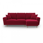 Punane sametist panipaigaga nurgadiivanvoodi Kyoto - Cosmopolitan Design