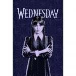 Tumesinine fliisist laste tekk 100x150 cm Wednesday - Jerry Fabrics