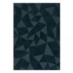 Sinakasroheline k&auml;sitsi kootud villane vaip 200x290 cm Shard Teal - Flair Rugs