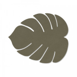 &Ouml;ko-nahast lauamatt 22x26 cm Monstera Leaf Nupo - LIND DNA