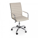 Hallikaspruun kunstnahast kontoritool Perth - Yes Everyday