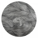 Lauamatt &oslash; 38 cm Celeste - douceur d'int&eacute;rieur