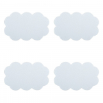 Laste libisemiskindlad vannimatid 4 tk komplektis 9x14,5 cm Nuages - MSV