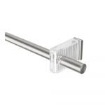 Matt h&otilde;bedane terasest pikendatav kardinapuu 107&ndash;305 cm Flute - Umbra