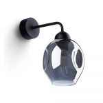 Must seinavalgusti &oslash; 25 cm Garten - Sollux