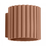 Helepruun seinavalgusti &oslash; 10 cm Zora - Sollux