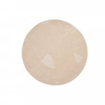 Kreem k&auml;sitsi kootud villane &uuml;mmargune vaip &oslash; 200 cm Domm - Kave Home