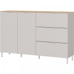 Matt kreem kummut 151x98x40 cm Savoca - Germania