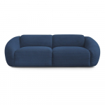 Tumesinine velvetist diivan 250 cm Tina - Bobochic Paris