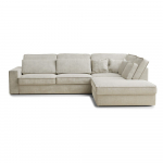 Hallikasbeež &scaron;enillist nurgadiivan (parem nurk/L-kujuline) Kirou - Maison de R&ecirc;ve