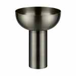 Hall roostevabast terasest vaas (k&otilde;rgus 21 cm) Miyabi - Blomus