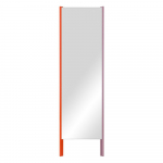 Peegel puidust raamiga 49x166 cm Lun - noo.ma