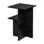 Must tammepuust &ouml;&ouml;kapp riiulitega Atik - noo.ma