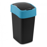 Must/sinine plastpr&uuml;gikast sorteeritud j&auml;&auml;tmete jaoks 25 l Flip Bin - Curver