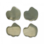 4 kuldse v&auml;rvi metallist joogialused komplektis Charm - S|P Collection