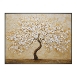 Tr&uuml;kitud pilt raamiga 80x60 cm Golden Tree - Styler