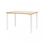 Valge &uuml;marate jalgadega s&ouml;&ouml;gilaud TRIVENTI, 120 x 80 cm Triventi - Ragaba