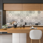 24 dekoratiivse seinakleebise komplekt, 10 x 10 cm Gythio - Ambiance