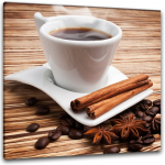 Pilt Glasspik Coffee II, 30 x 30 cm Kawa - Styler