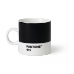 Must keraamiline espressokruus 120 ml Espresso Black 419 - Pantone