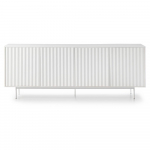 Valge madal kummut 211x80 cm Sierra &ndash; Teulat