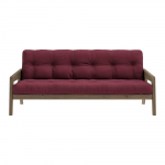 Punane diivanvoodi 204 cm Grab - Karup Design