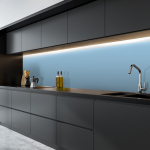 Seinakleebis 200x60 cm Sky Blue - Ambiance