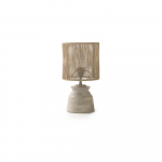 Naturaalset v&auml;rvi laualamp (k&otilde;rgus 24 cm) - Geese