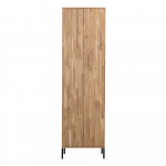 Tammedekooriga riidekapp 60x210 cm Gravure &ndash; WOOOD