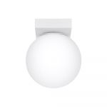 Valge laevalgusti klaasist lambivarjundiga &oslash; 12 cm Umerta - Sollux