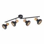 Matt must laevalgusti &oslash; 10 cm Latika - Reality