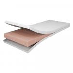 Laste poroloonmadrats 90x160 cm STANDARD - Adeko