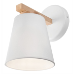 Valge seinalamp &oslash; 15 cm Ellie - LAMKUR