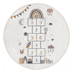 Kreem laste vaip &oslash; 100 cm Comfort - Mila Home