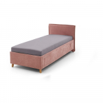 Roosa lastevoodi koos panipaigaga 90x200 cm Fun - Meise M&ouml;bel