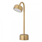 Kuldne dimmerdatav LED laualamp metallist varjuga (k&otilde;rgus 35,5 cm) Niko - Bloomingville