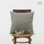 Linane padjap&uuml;&uuml;r 50x50 cm Khaki - Linen Tales