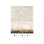 Plakat raamis 52x72 cm Golden Line - Malerifabrikken