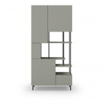 Roheline-hall raamaturiiul 84x175 cm Perla - Marckeric