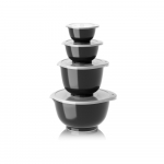 Mustad kausid, 4 tk komplektis &oslash; 23 cm Margrethe - Rosti