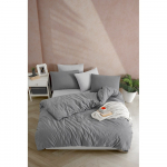 Antratsiitne voodipesu &uuml;heinimesevoodile 140x200 cm Yarn Dyed - Mijolnir