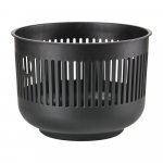 Must plastikust pesukorv 35 l Ume - Zone