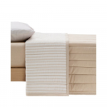 Orgaanilisest puuvillast beež tepitud voodikate 180x240 cm Sini - Kave Home