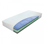 Keskmise k&otilde;vadusega poroloonmadrats 160x200 cm Airspring Biogreen - Materasso