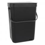 Must plastikust pr&uuml;gikast 10 l - Orion